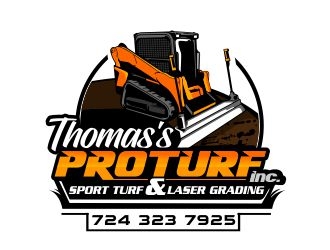 Thomas Proturf Inc. logo design by veron