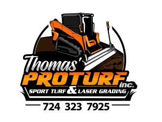 Thomas Proturf Inc. logo design by veron