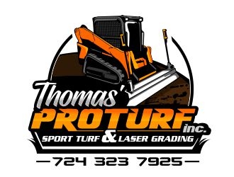 Thomas Proturf Inc. logo design by veron