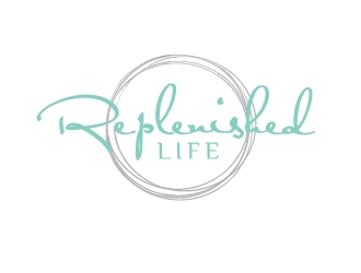 Replenished Life logo design by Marianne