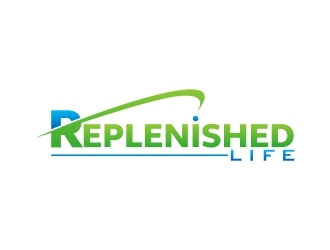 Replenished Life logo design by xteel