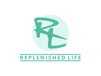 Replenished Life logo design by ekitessar