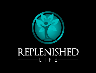 Replenished Life logo design by JessicaLopes