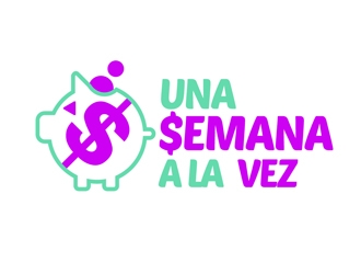 Una $emana A La vez logo design by DreamLogoDesign