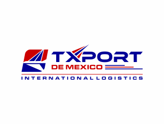 TXPORT DE MEXICO  logo design by ammad