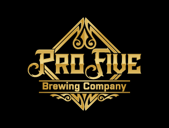 Pro Five Brewing Company logo design by fastsev