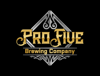 Pro Five Brewing Company logo design by fastsev