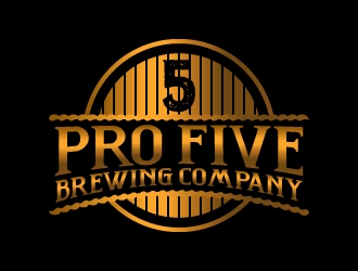 Pro Five Brewing Company logo design by LogOExperT