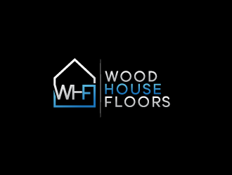 Wood House Floors logo design by bluespix