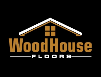 Wood House Floors logo design by ElonStark