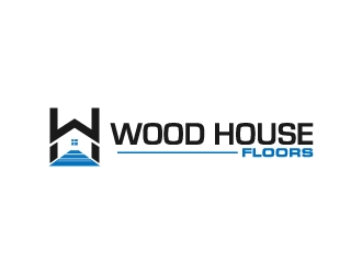Wood House Floors logo design by Aelius