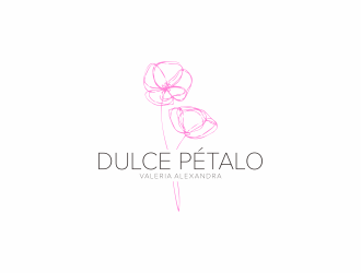 Dulce Pétalo logo design by ubai popi