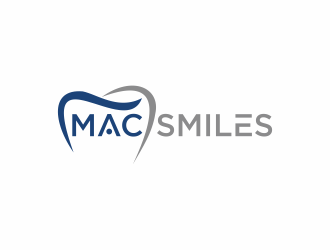 MAC SMILES logo design by santrie