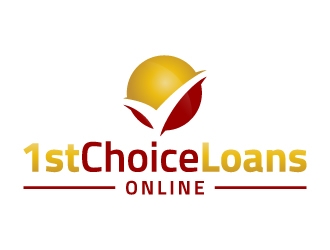 1st Choice Online Loans logo design by akilis13