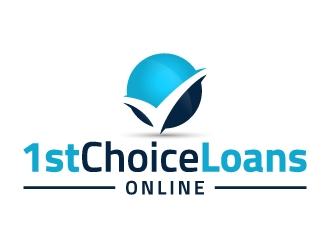 1st Choice Online Loans logo design by akilis13