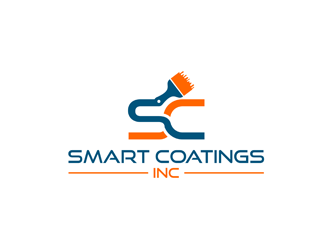 smart coatings inc. logo design by bomie