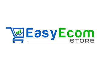 Easy Ecom Store logo design by 3Dlogos