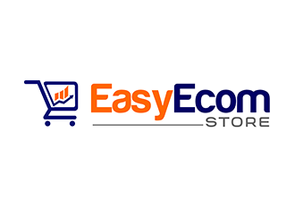 Easy Ecom Store logo design by 3Dlogos