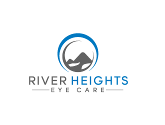River Heights Eye Care logo design by bluespix