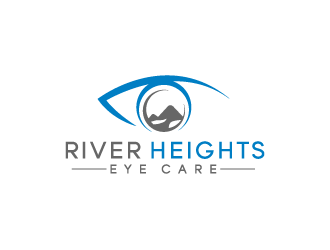 River Heights Eye Care logo design by bluespix
