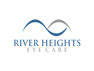 River Heights Eye Care logo design by done