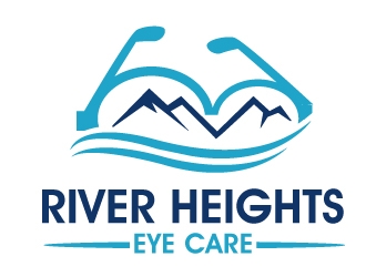 River Heights Eye Care logo design by PMG