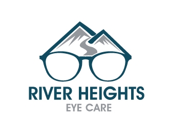 River Heights Eye Care logo design by PMG