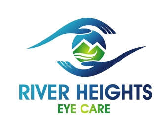 River Heights Eye Care logo design by PMG
