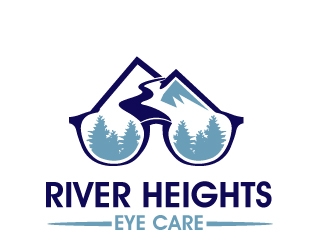 River Heights Eye Care logo design by PMG