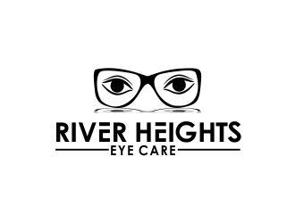 River Heights Eye Care logo design by giphone
