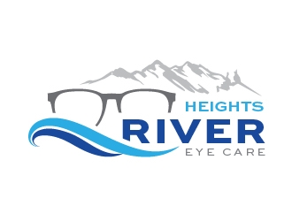 River Heights Eye Care logo design by mmyousuf