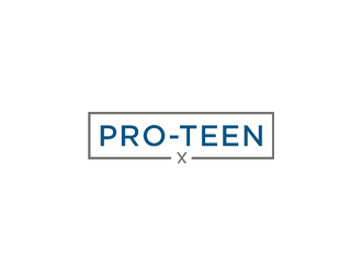 PRO-TEEN X logo design by jancok
