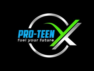 PRO-TEEN X logo design by Benok