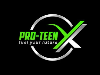 PRO-TEEN X logo design by Benok