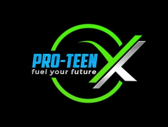 PRO-TEEN X logo design by Benok