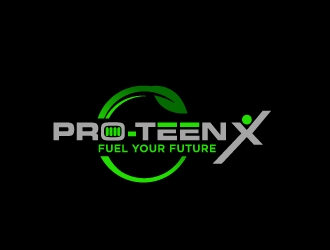 PRO-TEEN X logo design by Foxcody