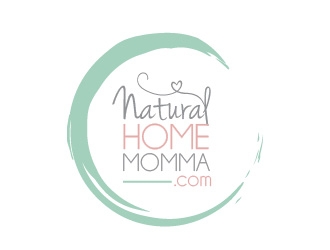 NaturalHomeMomma.com logo design by Rachel