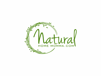 NaturalHomeMomma.com logo design by ubai popi