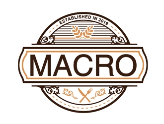 Macro  logo design by Roma