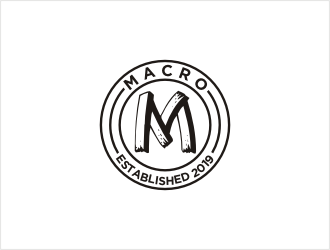 Macro  logo design by bunda_shaquilla