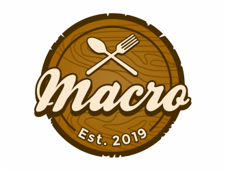 Macro  logo design by mutafailan