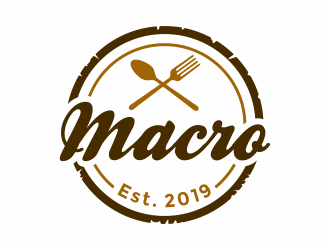 Macro  logo design by mutafailan