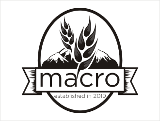 Macro  logo design by bunda_shaquilla