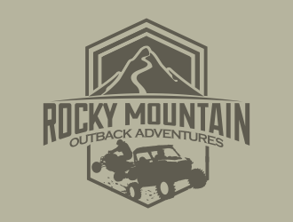 Rocky Mountain Outback Adventures logo design by YONK