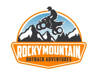 Rocky Mountain Outback Adventures logo design by ElonStark