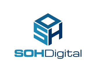 SOH Digital logo design by lexipej