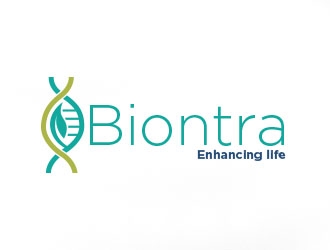 BIONTRA logo design by Manolo