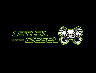 Lethal Diesel logo design by RenoDevissandy