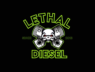 Lethal Diesel logo design by RenoDevissandy
