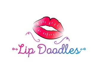 Lip Doodles logo design by ksantirg